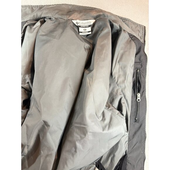 Columbia Interchange Men’s Medium Puffy Jacket Black Fast Shipping! MED - Picture 5 of 5